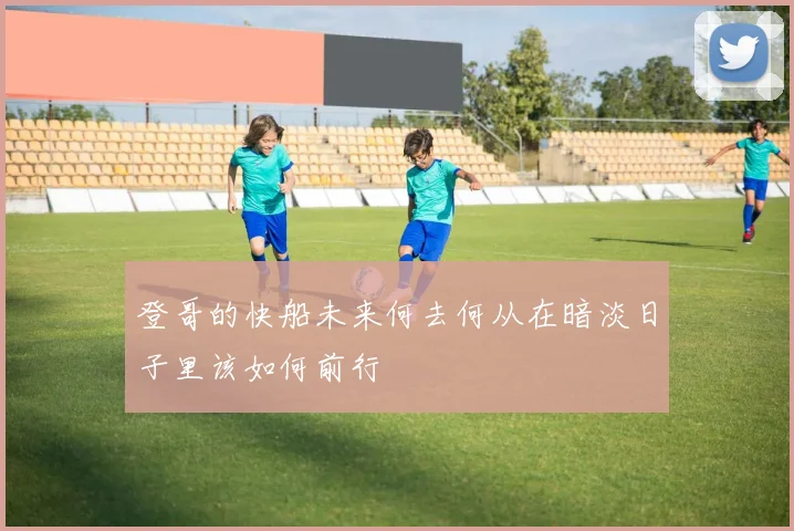 登哥的快船未来何去何从在暗淡日子里该如何前行